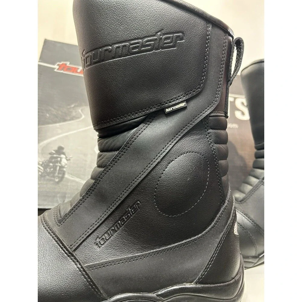 Tourmaster Solution 2.0 WP Road Boots Black Size 9